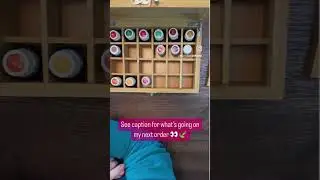 Organizing my essential oils!