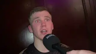 Satisfied Cain Lewis gets the Decision Win and ready to go again