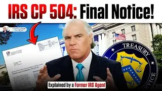 IRS CP 504, CERTIFIED Mail, SAVE YOURSELF Listen To Former IRS Agent