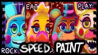 (SpeedPaint) Fnaf 2 Prize Corner Poster