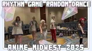 Rhythm Game Random Dance || Anime Midwest 2025 || CANDY☆PRISM