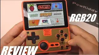 ОБЗОР: Ретро-эмулятор портативной игровой консоли Powkiddy RGB20 &mdash; конкурент RG280V?