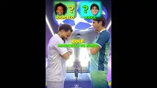 Marcelo Vs Kaka - Football Golf 😲