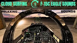 Night Flight Sleepscape | Relaxing F-15C Eagle Sounds , #sleep