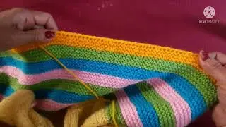 Stretchy Bind off for Garter Stitch