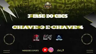 AO VIVO - CBCS 2&deg; EDICAO - CHAVE 3 e 4 - FASE 2