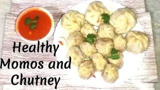 Healthy Momos And Chutney #viral 