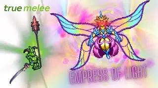 True melee Empress of Light revangeance master mode. terraria calamity