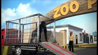 ► Zoo Transporter Animal Truck Driving - Hippo,Camel,bear,lion,elephant Transport Android Gameplay