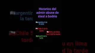 horarios