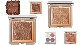 Nabla Skin Bronzing Highlighter Profile | Nabla Shine Theory Lip Gloss Champagne Supernova