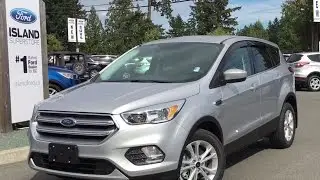 2017 Ford Escape SE +Height Adjustable Driver Seat Review| Island Ford