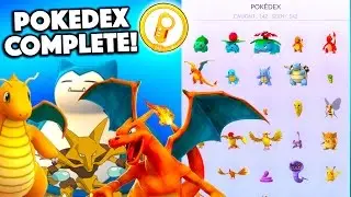 COMPLETING THE POKEDEX! Pokemon Go Pokedex is Finally FINISHED! Onto Gen 2!