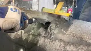 Removing Coat Tar from Steel Pipe Using Induction Stripping