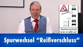 Unfall bei Spurwechsel/Rei&szlig;verschlussverfahren &ndash; wer haftet?