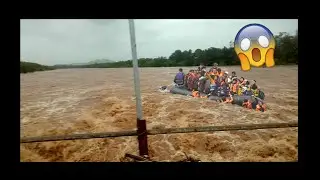 A scary view of Ulhas river!!!😱😱