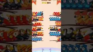 BIRD SORT 2 COLOR PUZZLE GAME🐦 LEVEL 351