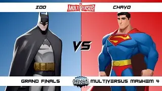 MultiVersus Mayhem 4 Grand Finals Zoo (Batman) vs Chavo (Finn, Superman) MultiVersus Tournament