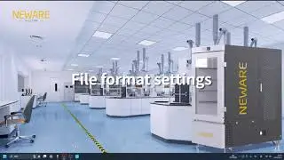 File format settings