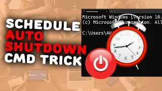 How to Schedule an Auto-Shutdown on PC Using Command Prompt