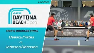 Gold Medal Match: Andrei Daescu & Kyle Yates vs. Hunter Johnson & Yates Johnson | Daytona Beach Open