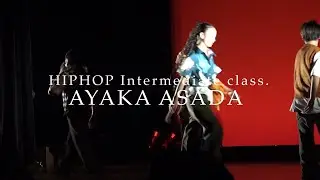 AYAKA ASADA HIPHOP Intermediate class - CALESS ENTERTAINMENT LABO
