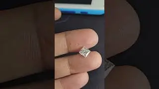 beautiful princess cut CVD DIAMOND #cvddiamond #diamond #diamonds