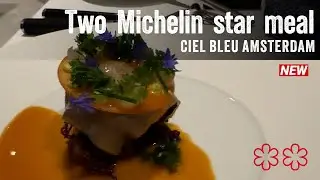 Two Michelin star restaurant any good? We eat at Ciel Bleu in Amsterdam