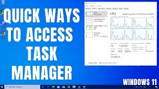 5 Ways to Open Task Manager in Windows 10/11