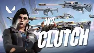 Fade ve Divergence Vandal ile 1v2 CLUTCH (Triple Kill)! VALORANT Dereceli