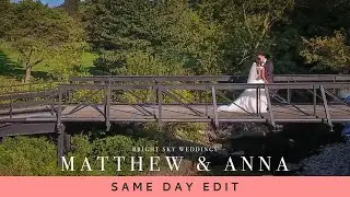 Matthew + Anna's Scarborough Golf & Country Club Wedding | SAME DAY EDIT