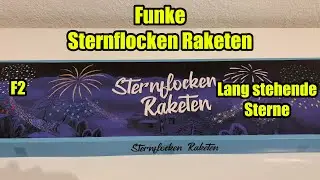 Funke Sternflocken-Raketen / F2 / Raketen / Test