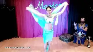 Belly Dance Bazar - a theatrical belly dance act (a love story), by Magica. Orientalisk magdans.