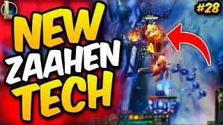 Новая технология бесконечного подбрасывания Zaahen запрещена❗League Funny Moments #28