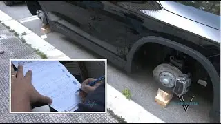 Strage di ruote nel Barese, Mercedes su 4 tozzi di legno: 