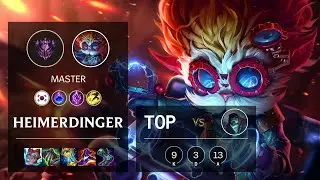 Heimerdinger Top vs Yorick - KR Master Patch 11.21
