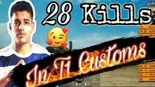 Tier 1 Scrims | JONATHAN 12 Kills Solo | 28 Squad Kills In T1 Customs