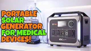 Top 5 Portable Solar Generator For Medical Devices!🔥