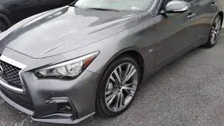 2018 Infiniti Q50 Pre-purchase used car inspection Montreal Quebec Canada 🇨🇦