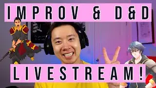 NPC Creation and Q&A 10/13! Improv & TTRPG LIVESTREAM