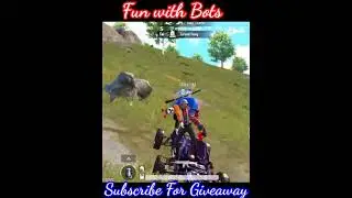 Fun with Bots in BGMI | Carrying Bot #radethegamer #rtgshorts