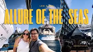 Boarding OUR FIRST EVER Royal Caribbean Cruise! (Allure of the Seas)