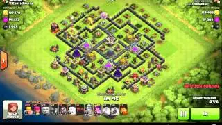 TH 9 Farming Base Replay