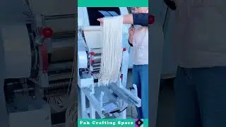 The Process Of Making Noodles