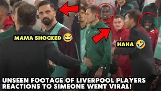 OMG 😂 Unseen Footage of Liverpool players&rsquo; reactions to Simeone&rsquo;s heated clash with fans went viral!