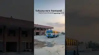 tohana new bus stand opning