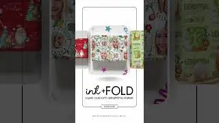 Ink and Fold Custom Wrapping Paper sheets, rolls, and cards. Custom Name Wrapping Paper