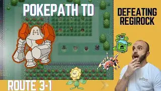 Как пройти маршрут 3-1 с Реджироком | Pok&eacute;path TD