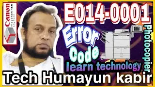 How can Canon advance solve the error code E014-0001? The problem is discussed here. Content #canon