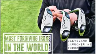 The Friendliest GOLF IRONS IN THE WORLD! Cleveland HB Launcher Turbo Irons.